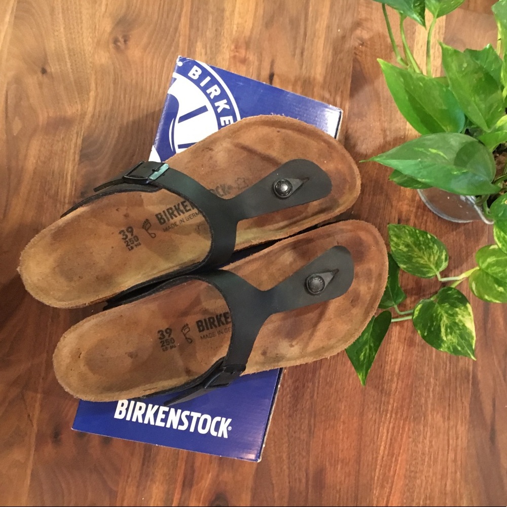 Birkenstock Birko Flor Black Gizeh